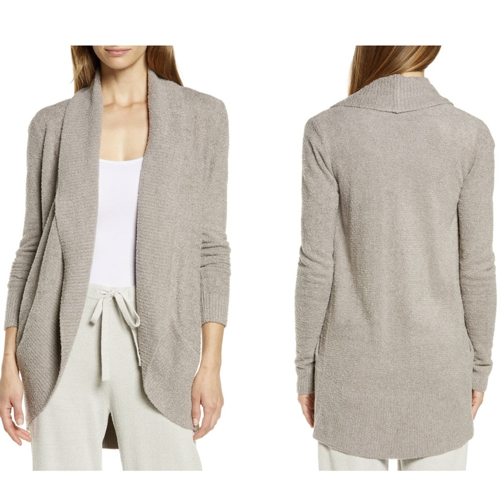 Barefoot Dreams CozyChic Lite Circle Open Front Cardigan